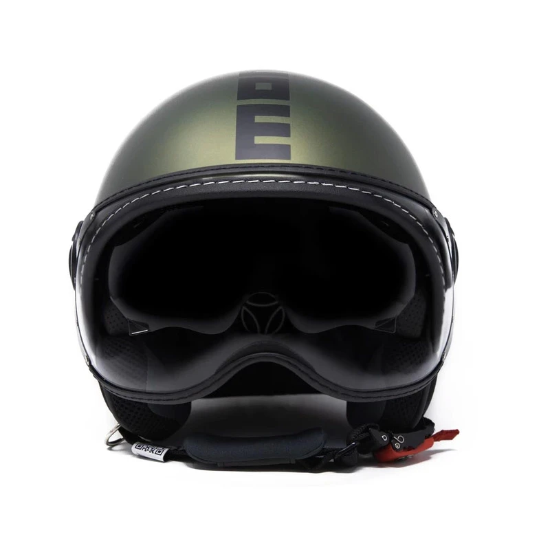 Momodesign Policarbonato Casco Jet Momo Design Fgtr Evo Verde Opaco - immagine 3