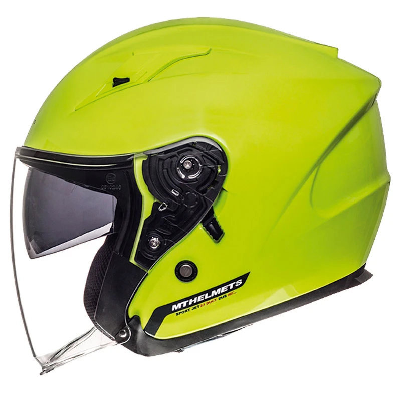 Policarbonato Mt Helmets Avenue Sv Solid Giallo - immagine 2