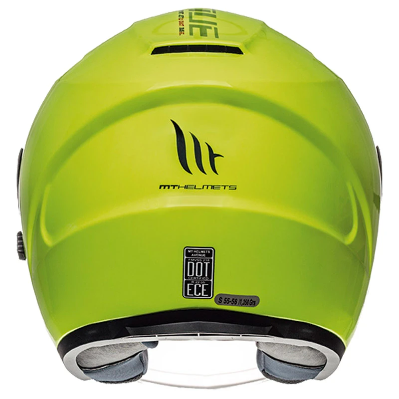 Policarbonato Mt Helmets Avenue Sv Solid Giallo - immagine 3