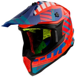 Policarbonato Casco Mt Helmets Falcon Energy B14 Arancio