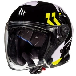 Policarbonato Mt Helmets Thunder 3 Sv Jet Venus A3 Giallo