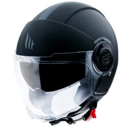 Policarbonato Casco Mt Helmets Viale Sv Solid A1 Nero Opaco
