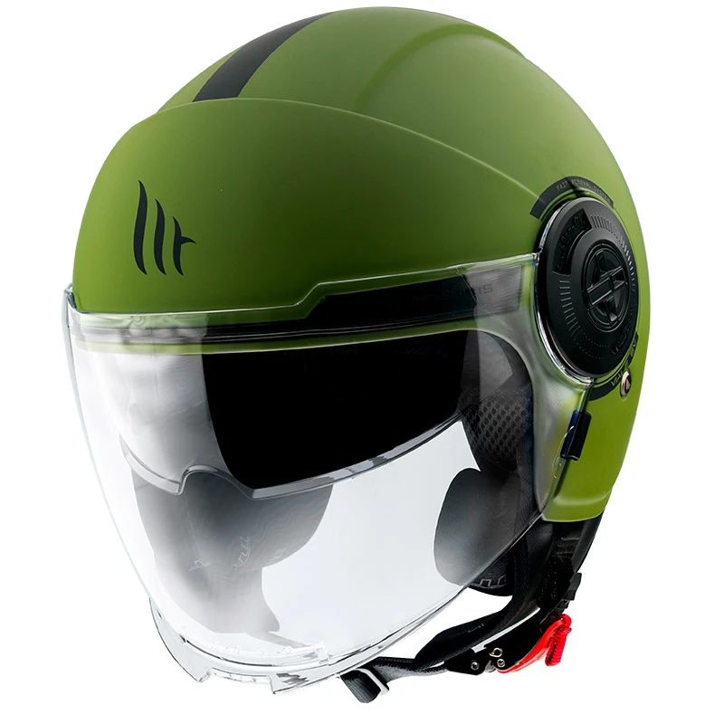 Policarbonato Casco Mt Helmets Viale Sv Solid A6 Verde Opaco
