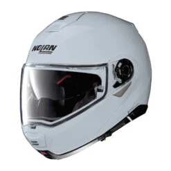Policarbonato Casco Nolan N100.5 Classic N-com Zephyr Bianco
