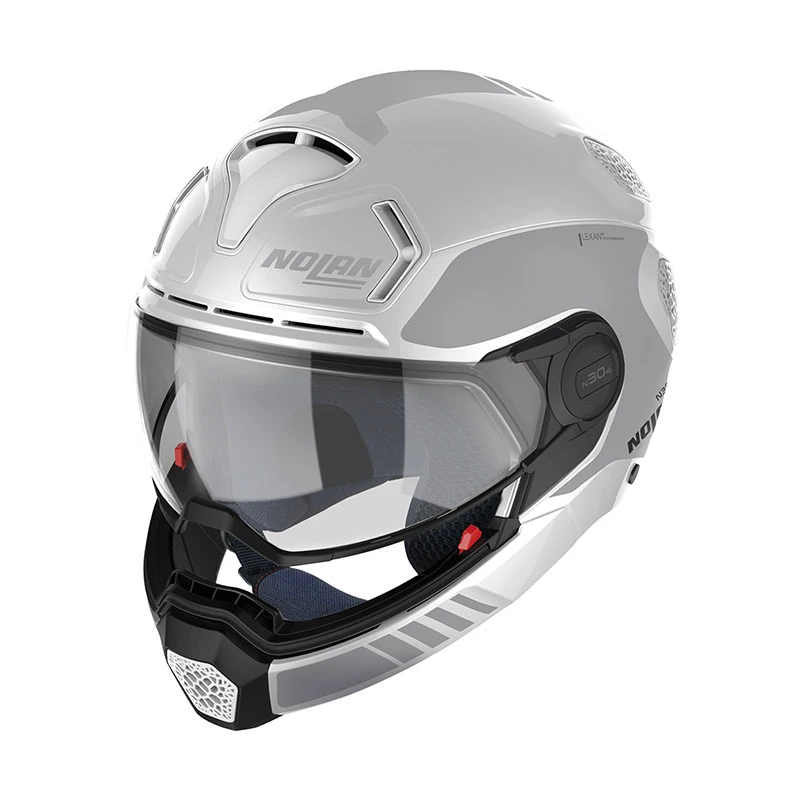 Mentoniera Removibile Casco Nolan N30-4 Tp Uncharted Bianco