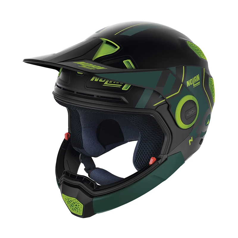 Mentoniera Removibile Casco Nolan N30-4 Xp Parkour Verde