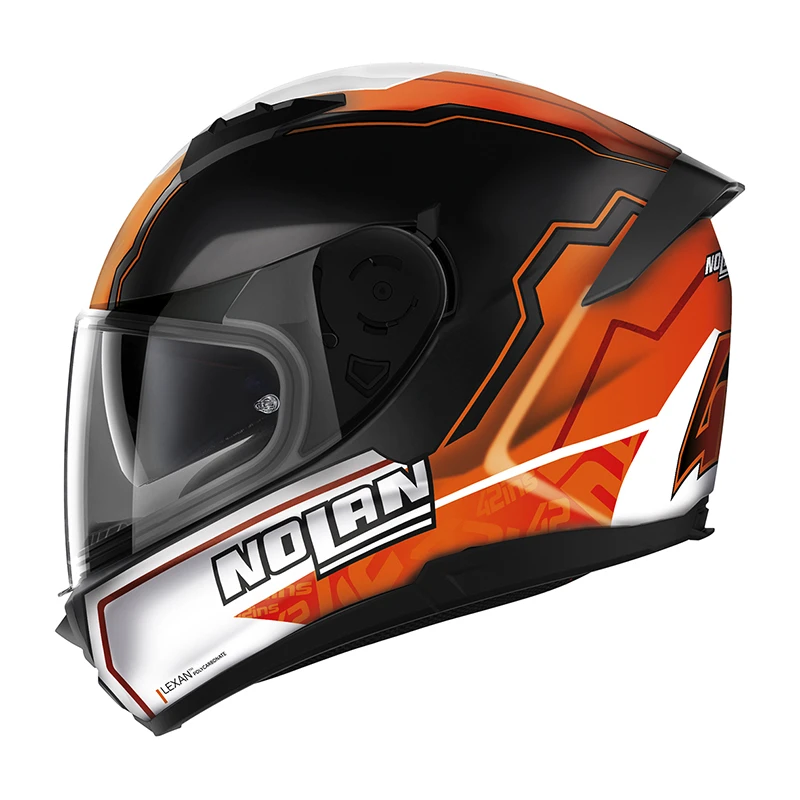 Policarbonato Casco Nolan N60.6 Gemini Replica Rins 023 Arancio - immagine 2