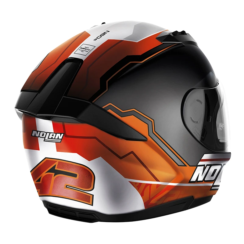 Policarbonato Casco Nolan N60.6 Gemini Replica Rins 023 Arancio - immagine 4
