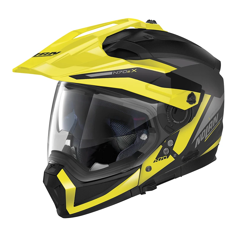 Mentoniera Removibile Casco Nolan N70.2x Stunner N-com Giallo