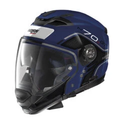 Mentoniera Removibile Nolan N70.2 Gt Flywheel N-com Cayman Blu