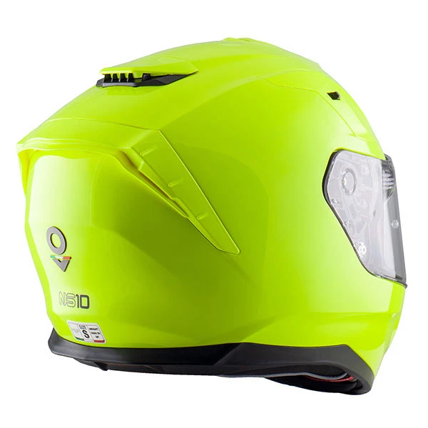 Policarbonato Casco Nos Ns 10 Giallo Fluo - immagine 2