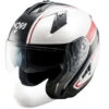 Policarbonato Casco Nos Ns 2 Jet Sting Rosso