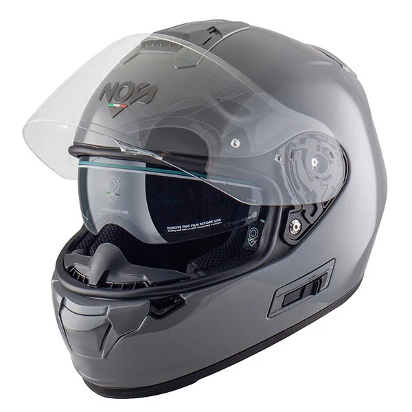 Fibra Casco Nos Ns 7f Seal Grigio