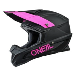 Oneal Policarbonato Casco O Neal 1 Srs Solid Nero Rosa