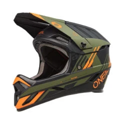 Oneal Downhill Casco O Neal Backflip Strike V.23 Arancio Oliva