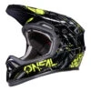 Oneal Downhill Casco Bici O Neal Backflip Zombie Nero Giallo