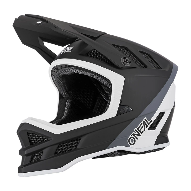 Oneal Downhill Casco O Neal Blade Hyperlite Charger V.22 Bianco