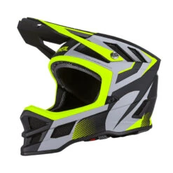Oneal Downhill Casco Bici O Neal Blade Hyperlite Ipx® Oxyd Giallo