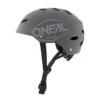 Oneal Mtb Casco Bici O Neal Dirt Lid Youth Plain Grigio