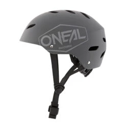 Oneal Mtb Casco Bici O Neal Dirt Lid Youth Plain Grigio