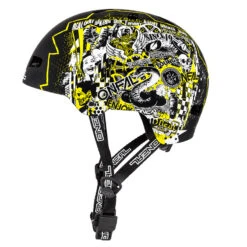 Oneal Mtb Casco Bici O Neal Dirt Lid Zf Rift Giallo