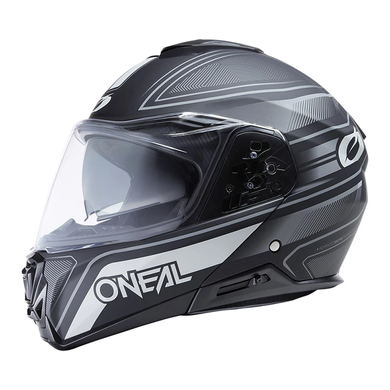 Oneal Policarbonato Casco Modulare O Neal M-srs String V.22 Nero Grigio - immagine 2