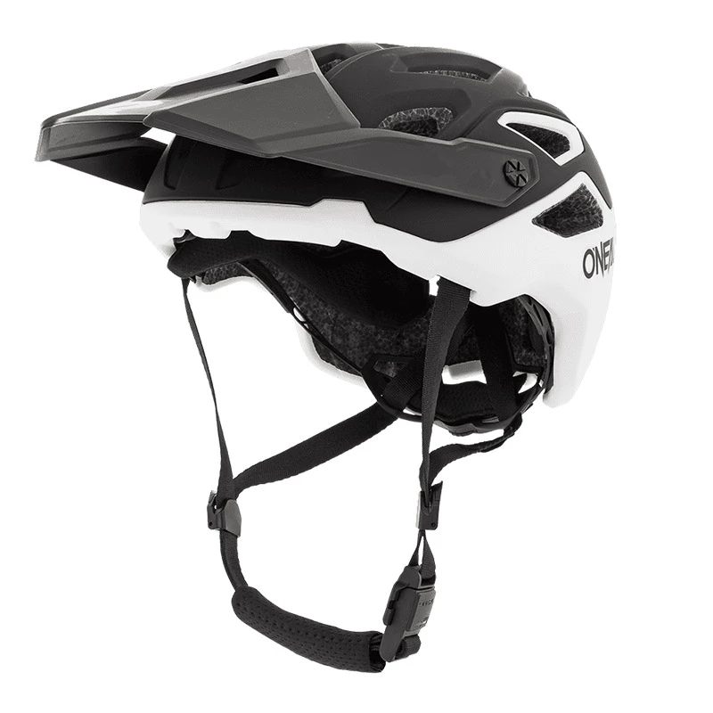 Oneal Casco Mtb O Neal Pike Solid Nero Bianco - immagine 2