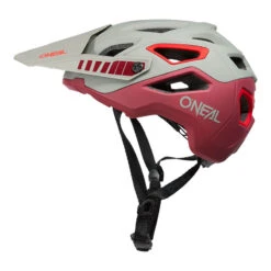 Oneal Mtb Casco O Neal Pike Solid V.23 Grigio Burgundy