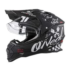 Oneal Crosstourer Casco O Neal Sierra 2 Torment V.22 Nero Bianco