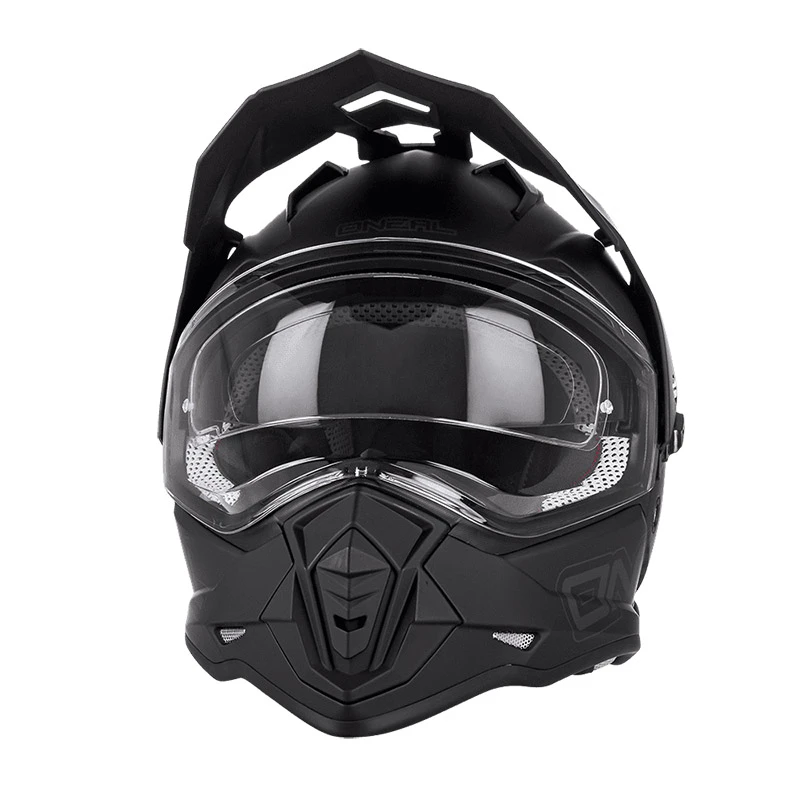Oneal Crosstourer Casco O Neal Sierra V.23 Flat Nero - immagine 2