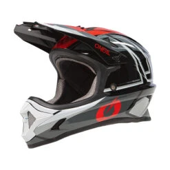 Oneal Downhill Casco Bici O Neal Sonus Split V.23 Grigio Rosso