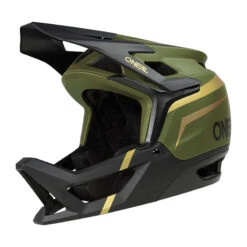 Oneal Downhill Casco O Neal Transition Flash V.23 Oliva Nero