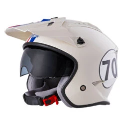 Oneal Trial Casco O'neal Volt Herbie Bianco Rosso Blu