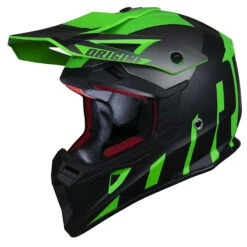 Policarbonato Casco Origine Hero Thunder Titanio Opaco Verde