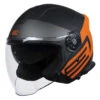 Policarbonato Casco Origine Palio 2.0 Scout Arancio Opaco Nero