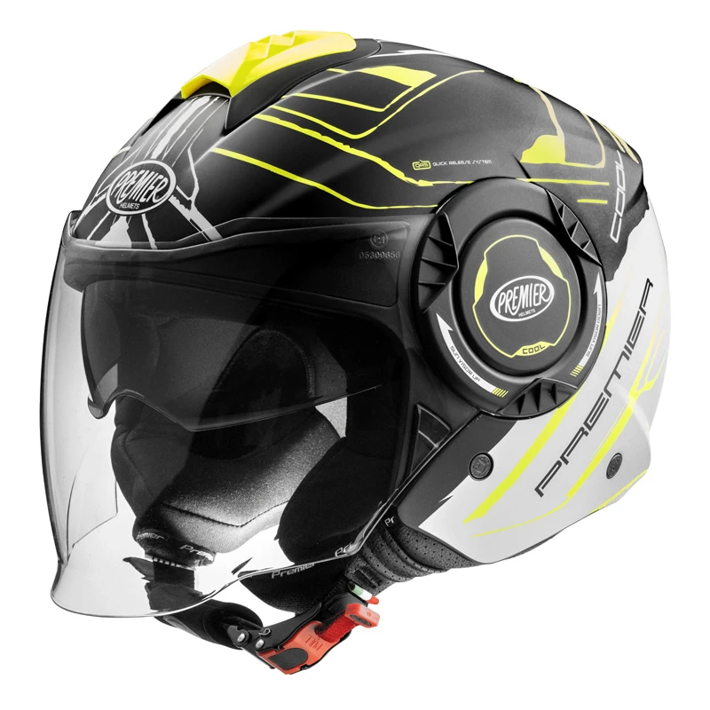 Premier® Policarbonato Casco Premier Cool Evo Nt Y 8 Bm Giallo