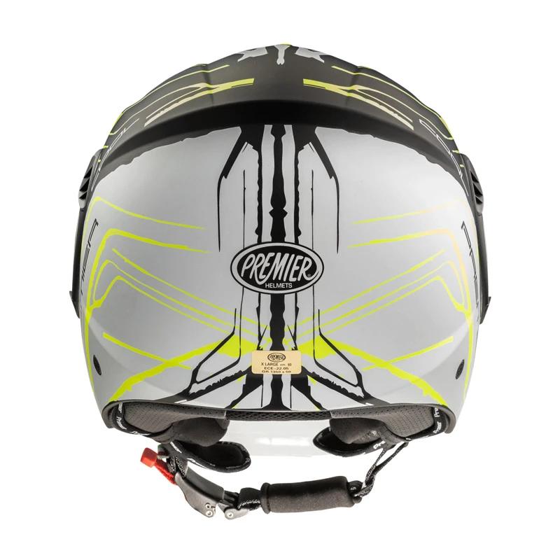 Premier® Policarbonato Casco Premier Cool Evo Nt Y 8 Bm Giallo - immagine 3