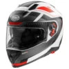 Premier® Policarbonato Casco Modulare Premier Delta Evo As 2 Bm Bianco Rosso