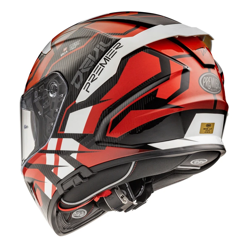 Premier® Fibra Casco Premier Devil Jc 92 Rosso - immagine 2