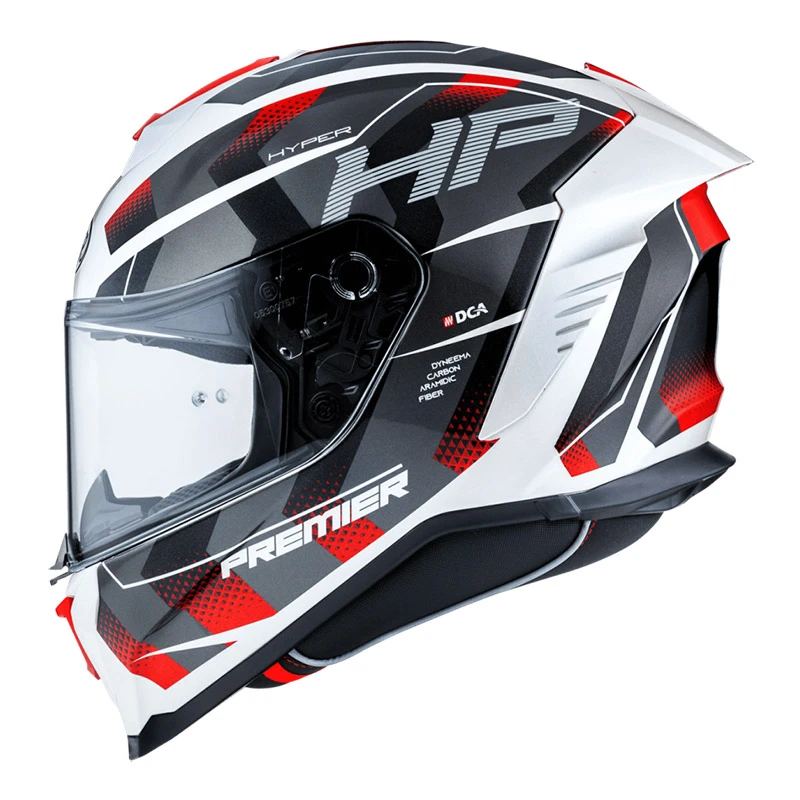 Premier® Fibra Casco Premier Hyper 22.06 Hp 2 Bianco Rosso Nero