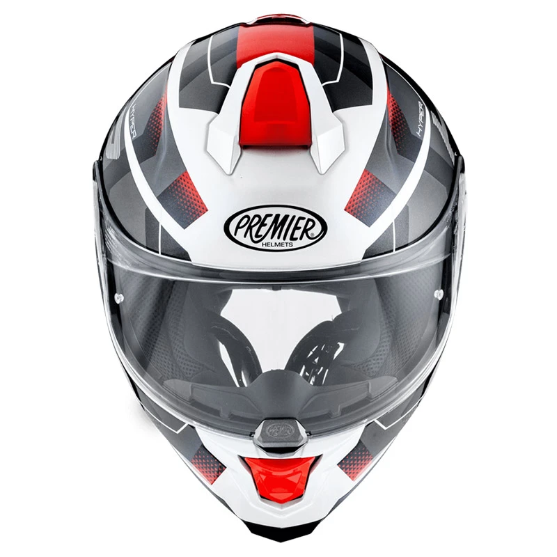 Premier® Fibra Casco Premier Hyper 22.06 Hp 2 Bianco Rosso Nero - immagine 3