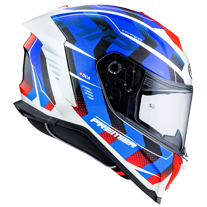 Premier® Fibra Casco Premier Hyper Hp 12 Blu Bianco Rosso - immagine 3