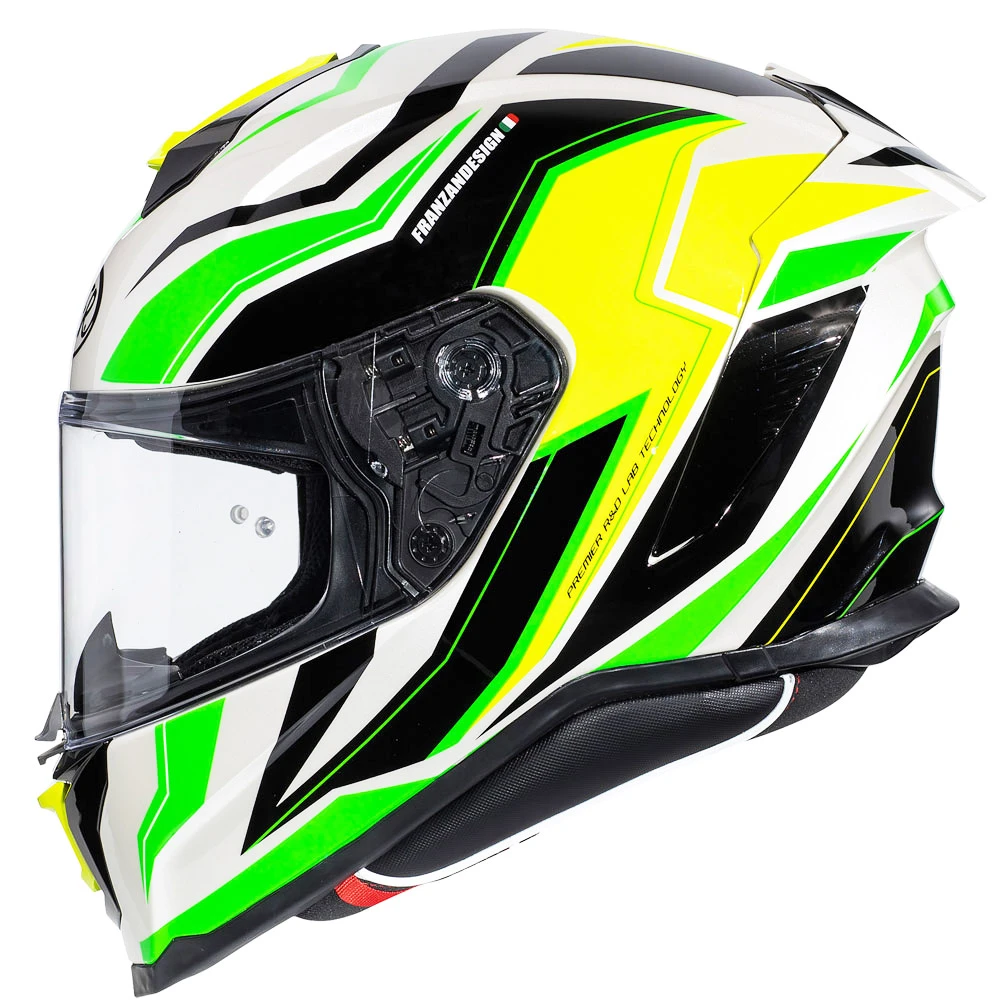 Premier® Fibra Casco Premier Hyper Rw 6 Verde Giallo - immagine 2