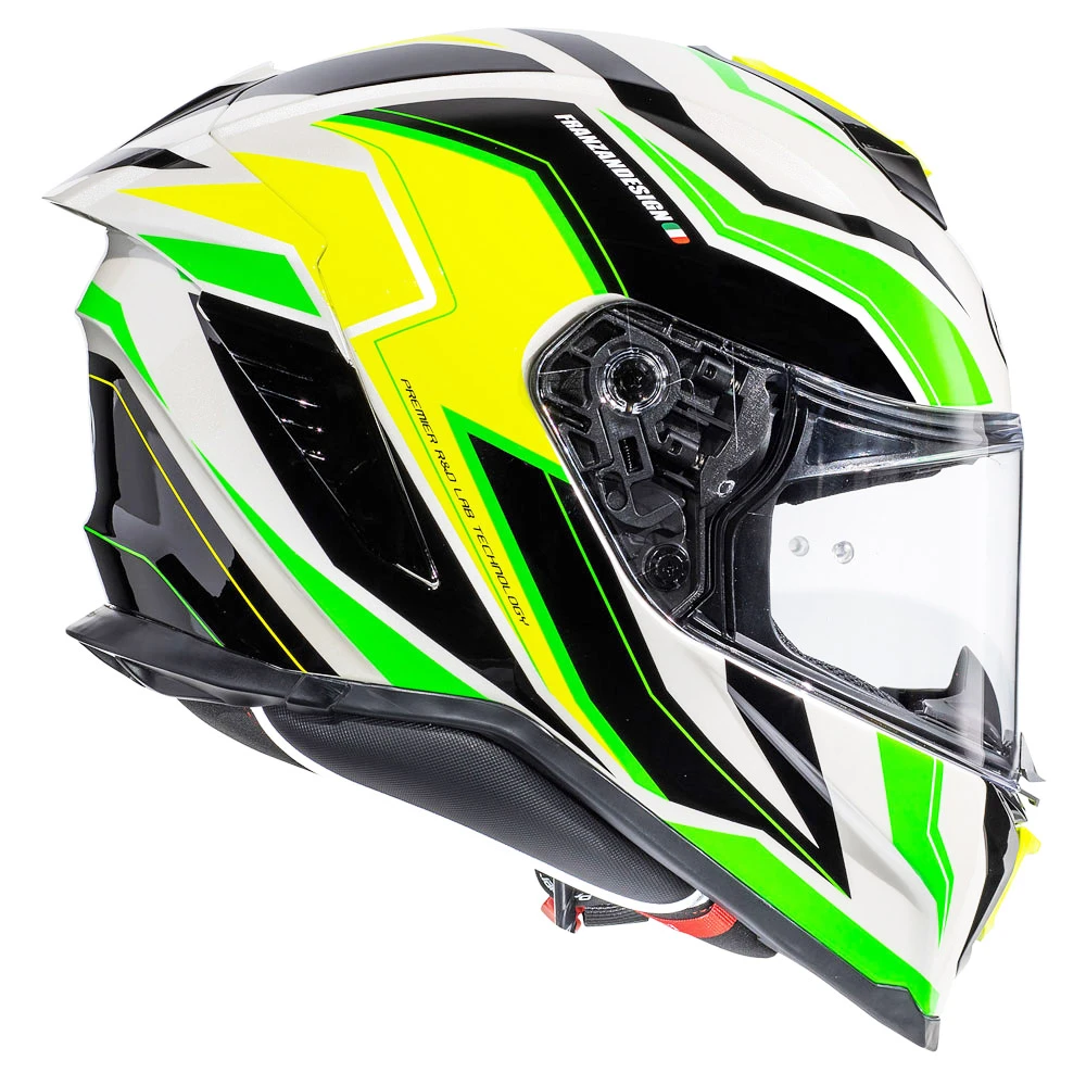 Premier® Fibra Casco Premier Hyper Rw 6 Verde Giallo - immagine 3