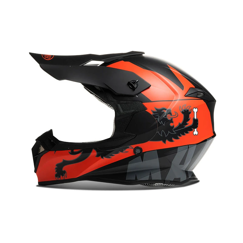 Premier® Policarbonato Casco Premier Malossi Hm2 Arancio