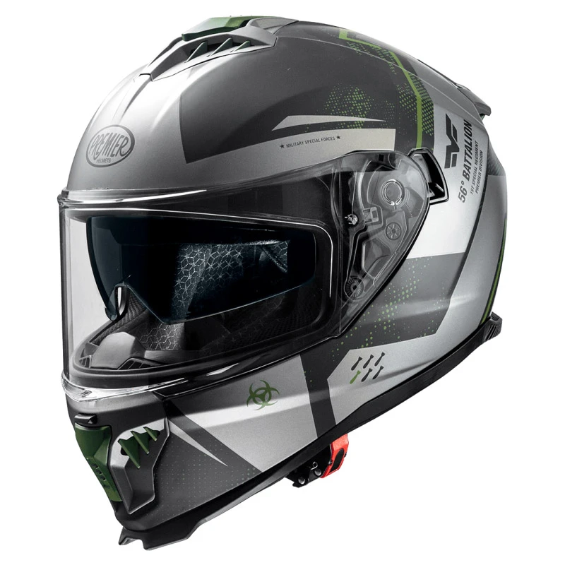 Premier® Policarbonato Casco Premier Typhoon Ba Mily Bm Verde