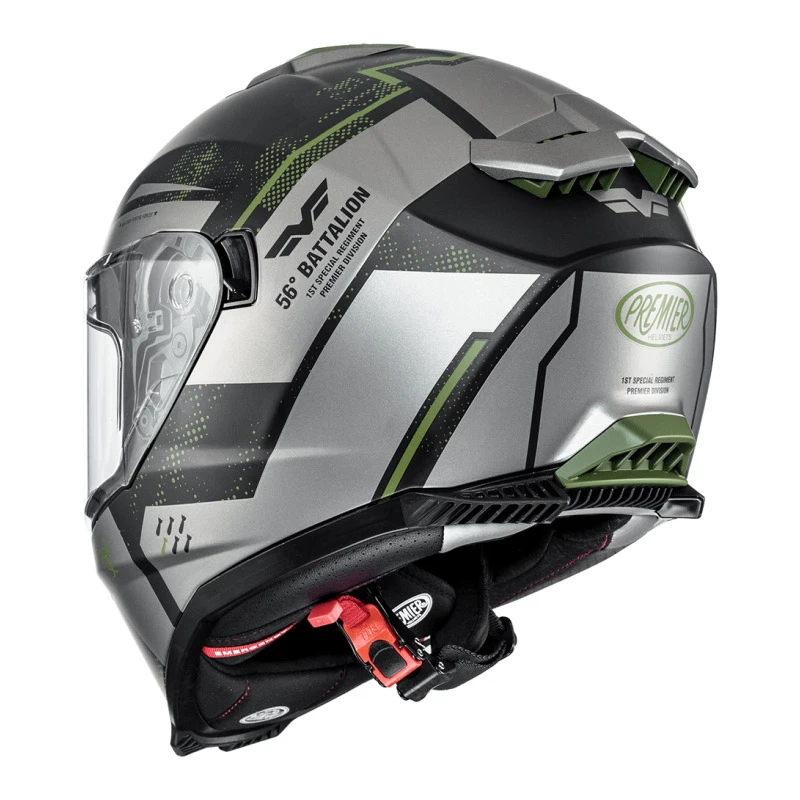 Premier® Policarbonato Casco Premier Typhoon Ba Mily Bm Verde - immagine 4