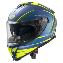 Premier® Policarbonato Casco Premier Typhoon Fr 12 Bm Blu Giallo