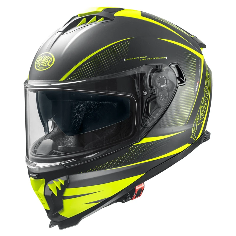 Premier® Policarbonato Casco Premier Typhoon Fr Y9 Bm Giallo