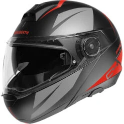 Fibra Casco Modulare Schuberth C4 Pro Merak Rosso